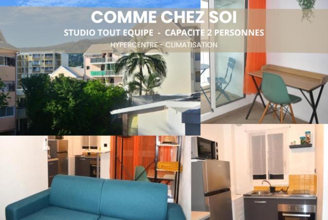 Comme Chez Soi - Studio Tout Equipe - By Sister Home Сен-Дени Экстерьер фото